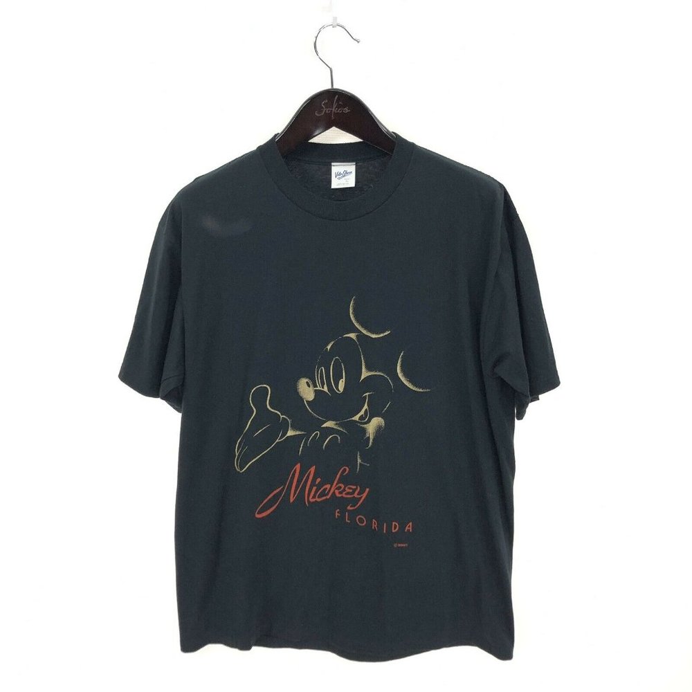 MICKEY MOUSE Florida Velva Vintage T-shirt XL